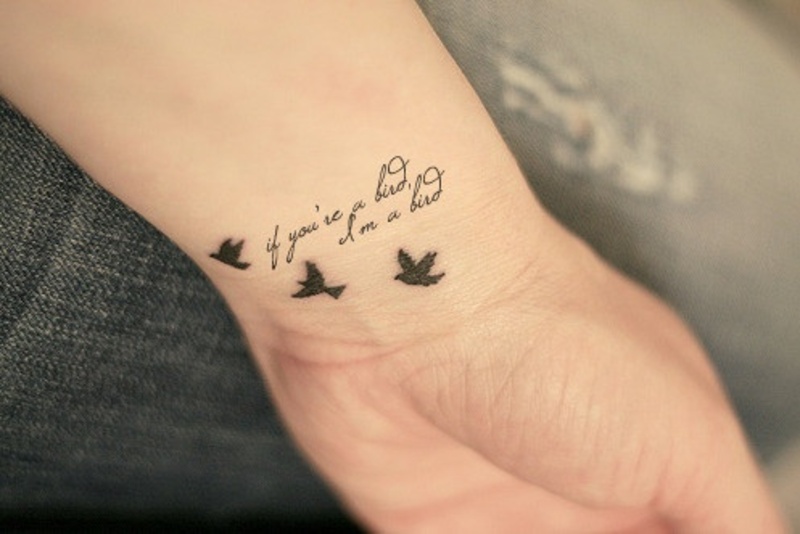 aves tatuajes mujeres mu eca