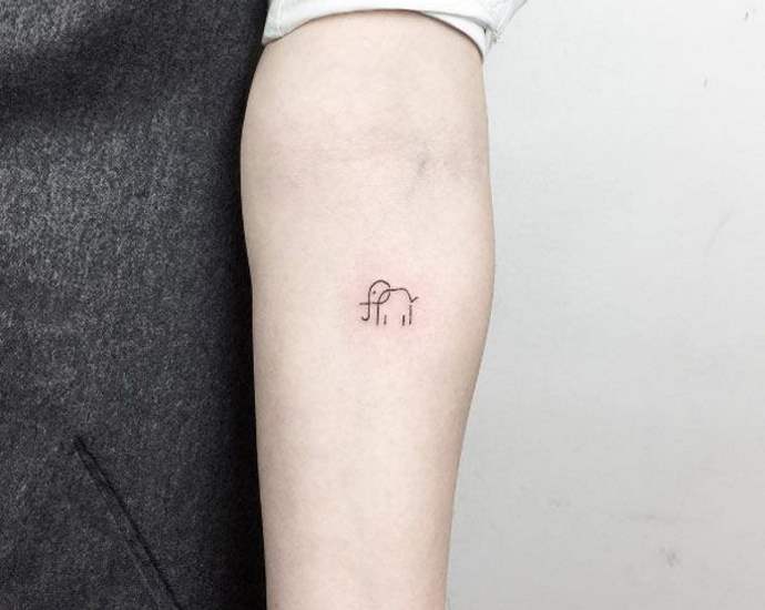 tattoo elephant j46sethrbs
