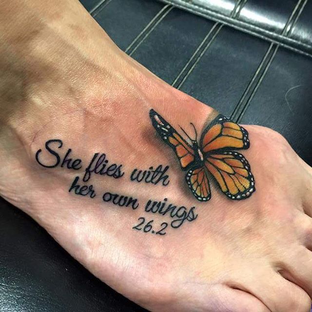 Татуировки со смыслом на ноге